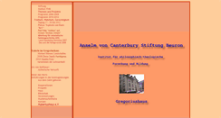 Desktop Screenshot of anselm-stiftung.de